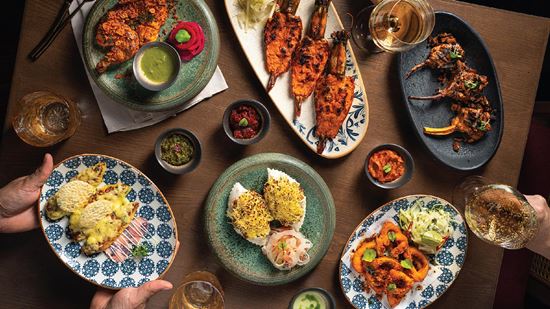 Various Dishes at NILA