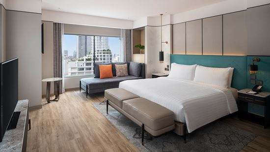 Master Bedroom in Club Two Bedroom Corner Suite