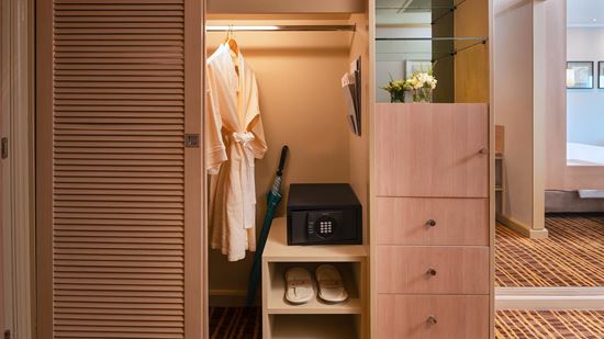 Closet Area in Deluxe