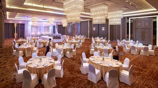Our large and accommodating Ballroom