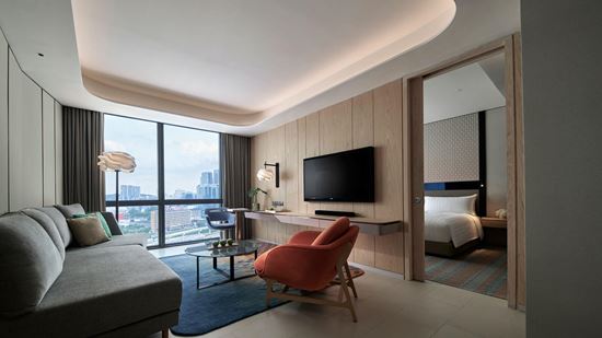 Club One Bedroom Suite Living Area