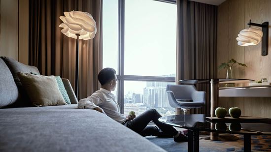 Club One Bedroom Suite Living Area Lifestyle