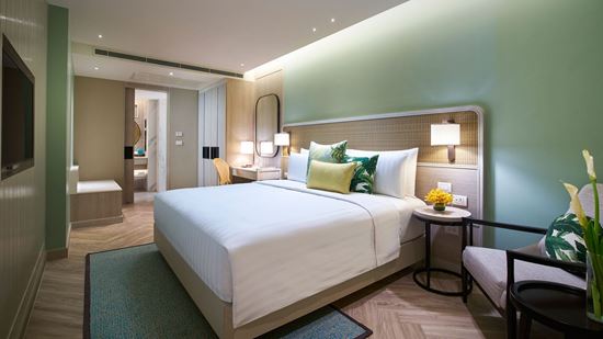 Master bedroom in Club Grand Amari Suite