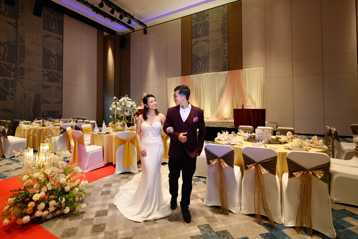 Majestic Elegance Wedding Package - Amari SPICE Penang